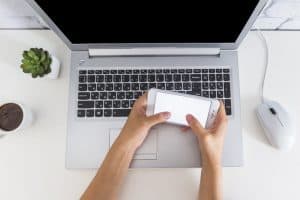 Backup af iPhone til computer via kabel