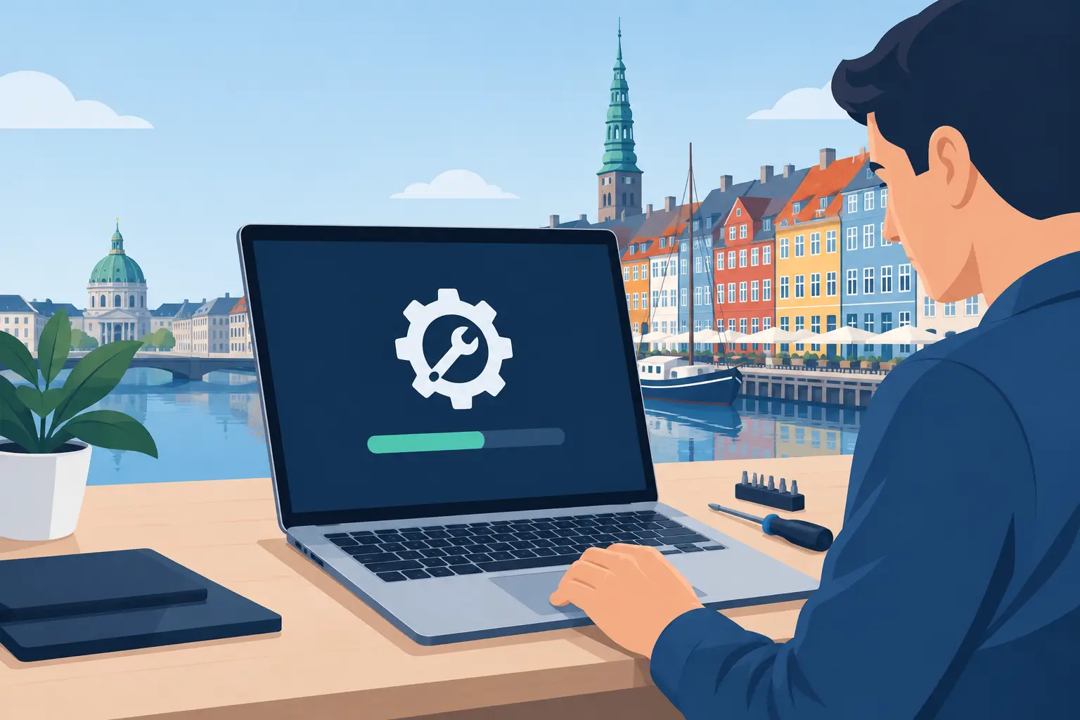 Computer softwarefejl reparation i København