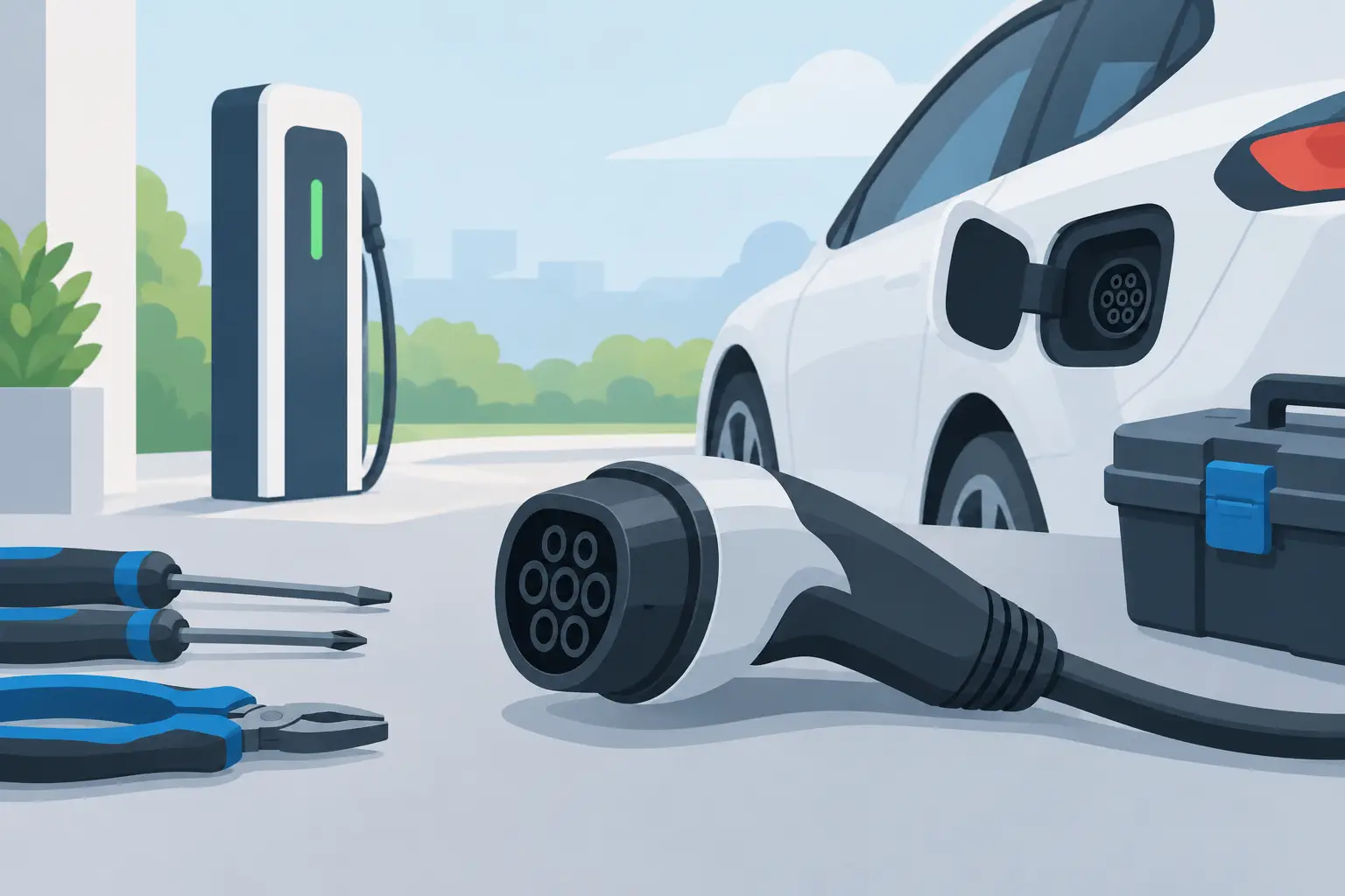 Mobil ladestik reparation: Få strøm på igen