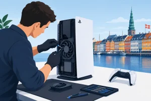 PlayStation-overophedning reparation i København